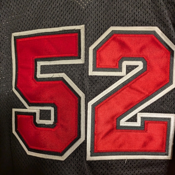 Rawlings Lugnuts Black and Red Jersey Size Xl Pre-owned - Picture 11 of 11